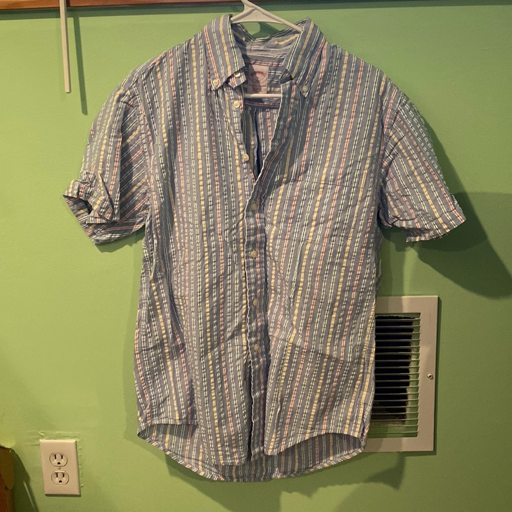 Brooks brothers short sleeve button up